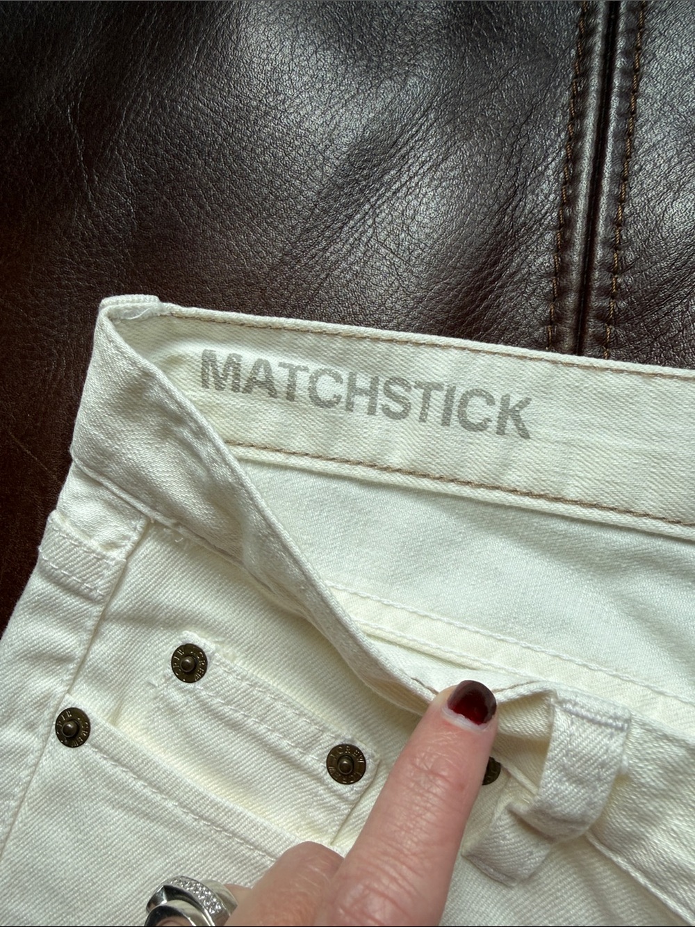 J. Crew White Women's Jeans - Picture 2 of 4
